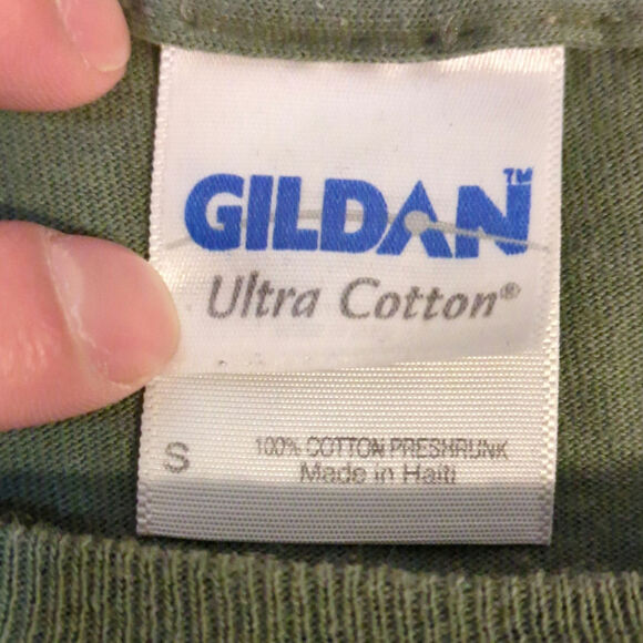 VTG Gildan Owl Nature Adult Small Shirt Boho Hippie Moon Tree Stars Witch Potter - Picture 7 of 8